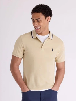 Поло довге чоловіче U.S. Polo Assn 11C578-9800A(Raw Khaki) XL Хакі (786662635193)