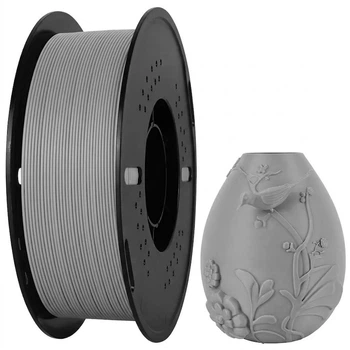 Филамент (пластик для 3D-принтера) Kingroon Matte PLA MPLA312 1,75 мм 1 кг Gray
