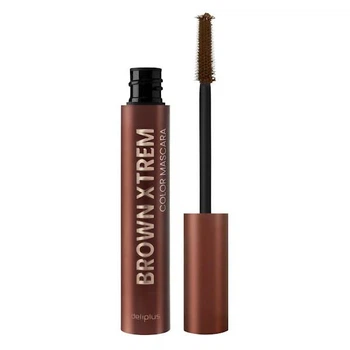 Туш для вій Deliplus Brown Xtrem Colour Mascara подовжуюча коричнева 8,5 мл
