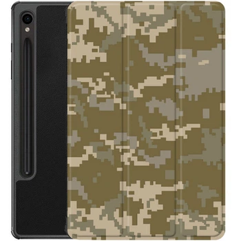 Чохол Boxface Samsung Galaxy Tab S10 Plus 12.4" Камуфляж ЗСУ (73041)