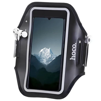 Чехол на руку Hoco BAG01 sports arm bag Black