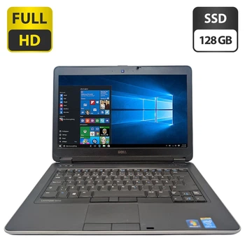 Ноутбук Dell Latitude E6440 / 14" (1920x1080) TN / Intel Core i5-4310M (2 (4) ядра по 2.7 - 3.4 GHz) / 8 GB DDR3 / 128 GB SSD / Intel HD Graphics 4600 / DVD-ROM б/у