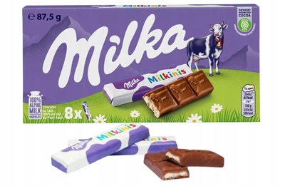 Шоколад Milka Milkinis 8x 87.5г