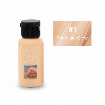 Консилер для тела и ног Vaneria Body Concealer Cream 45 г, Тон 1 Porcelain Glow