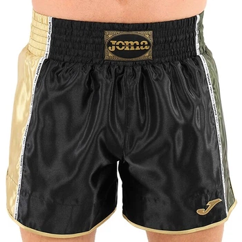 Шорты для тайского бокса и кикбоксинга Joma COMBAT 700147-100 Размер S Черный
