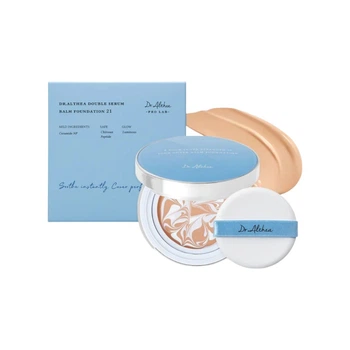 Кушон тональний №21 Dr.Althea Double Serum Balm Foundation 21 SPF50+ 12гр