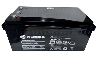Батарея акумуляторна LFP 200-12,8BD (2560Wh, BMS, LCD) "ARUNA"