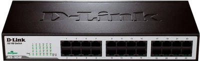 Коммутатор D-Link DES-1024D/E / 24*100Мбит/с / металл