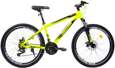 Велосипед Crossride 26 MTB ST "SKYLINE" 2.0 Жовтий (3019-150-1)