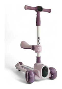 Дитячий самокат з сидінням 2 в 1 Scooter SGku 2022 (ARI_101c375)