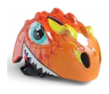 Дитячий захисний шолом Dino Rider для роликів, велосипеда, самоката і скейту CL-KL-02 (ARI_288c1099)