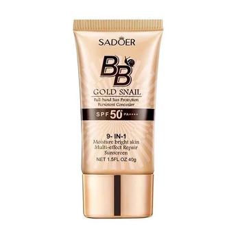 ВВ-крем для лица Sadoer Gold Snail Sun Protection BB Cream
