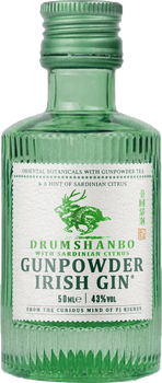 Джин Drumshanbo Gunpowder Irish Gin Sardinian Citrus 0.05 л 43% (086785091211)