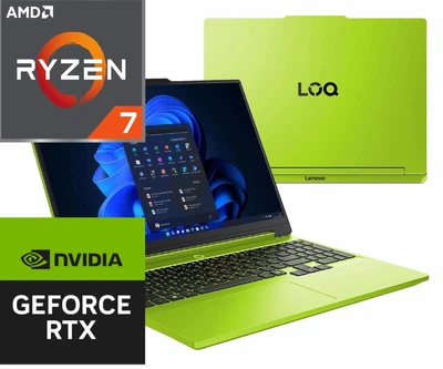 Ноутбук (2026) for gaming Lenovo LOQ-15 Ryzen 7 250/ 32GB / 1ТB/ Win11x Licensed/ RTX5050 / 15,3" 165Hz