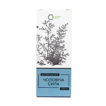 Смесь экстрактов Green Visa Фитобальзам Мужская сила 200 мл /40 servings/