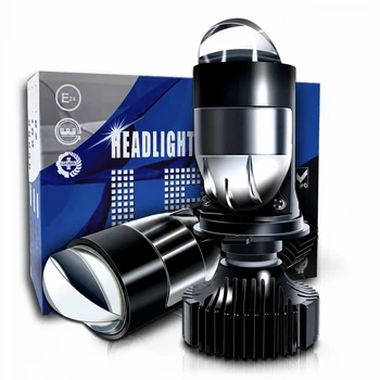 LED лампы H4 с BI-LED мини-линзами STELLA – яркое и надежное освещение для авто, 110W, 18000 лм, 6000K