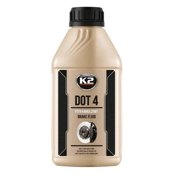 Тормозна рідина K2 Turbo Brake Fluid DOT 4 500мл