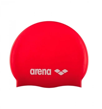 Шапочка детская для бассейна Arena CLASSIC SILICONE JR Красный