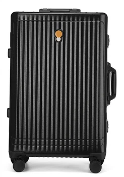 Чемодан Paul Frank 24" (M) средний на алюминиевом каркасе ударопрочный с кодовым замком TSA Black