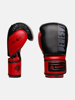 Боксерські рукавиці Core Boxing Gloves Red Black 12 oz Колір Червоний (501271-310-12oz)