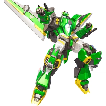 Игрушка-трансформер DISON Transforming Alliance 2 Super Transformation War God Robot, портативная игрушка, комбинированный механизм, подарок на день рождения для детей, новогодний подарок для мальчиков.