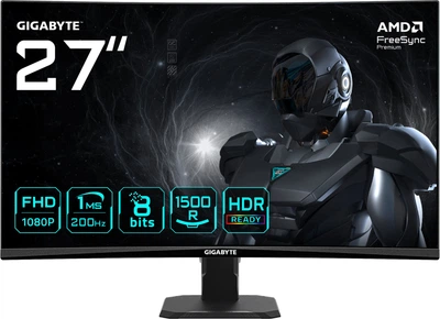 Монитор 27" Gigabyte GS27FCA Gaming Monitor