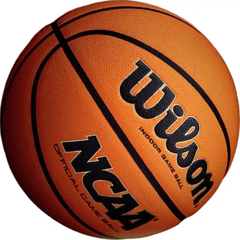 Официальный соревновательный мяч Wilson NCAA EVO NXT, полноразмерный баскетбольный мяч для игр в помещении в старшей школе, микрофибра, размер 7.