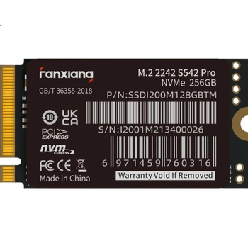 SSD диск Fanxiang S542PRO 512GB M.2 2242 NVMe PCIe 3.0 x4 3D NAND TLC