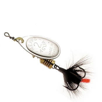 Блешня Mepps Aglia Mouche 2 4.5g срібло Red Fly