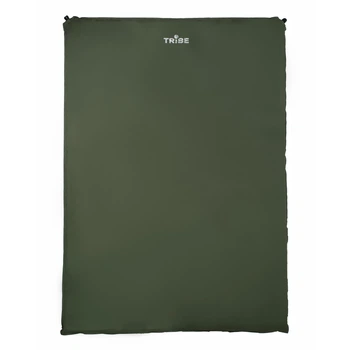 Коврик самонадувающийся 5 см Tribe Comfort Double (T-BB-0015-green)