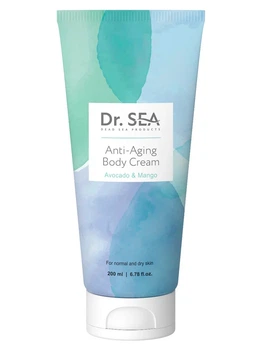 Антивіковий крем для тіла Авокадо та манго Dr.Sea Anti-Aging Body Cream Avocado&Mango 200 мл