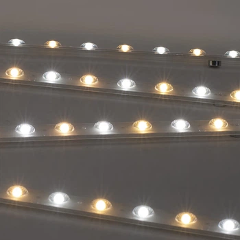 Світлодіодна стельова стрічка FSL Foshan Lighting, заміна панелі Ra97, високий CRI, повний спектр, висока потужність, магнітна адсорбційна світлова пластина, від одного до чотирьох, 50 Вт, триколірне затемнення