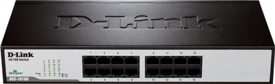 Коммутатор D-Link DES-1016D 16-port 10/100Mbps Unmanaged Standalone Switch