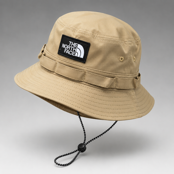 Летняя панама The North Face унисекс с логотипом TNF. Панама ТНФ. Норт Фейс