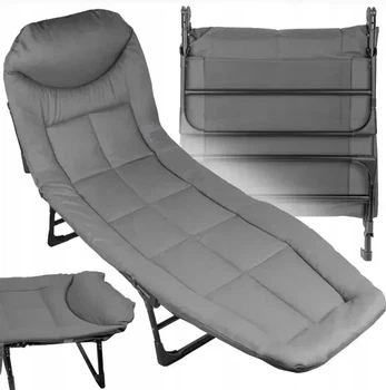 Раскладная туристическая кровать с регулировкой спинки Bass Polska BH 31005 200х64х30 см