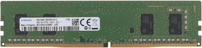 Оперативная память Samsung DDR4 4GB 2400MHz 1Rx16 PC4-19200, non-ECC Unbuffered Б/У