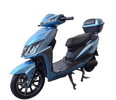 Електричний скутер Corso Warrior WR-605117 (1) двигун 2000W, акумулятор літій-залізо-фосфатний 72V/30Ah, в коробці - Синій