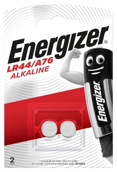Батарейка Energizer LR44 Alkaline (блістер)