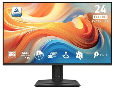 Monitor MSI PRO MP242 E14C 23.8" Full HD 144Hz Czarny (PRO MP242 E14C)