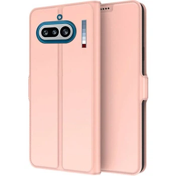 Чохол-книжка Deexe Faro Wallet для Nothing Phone (4a) - Rose Gold