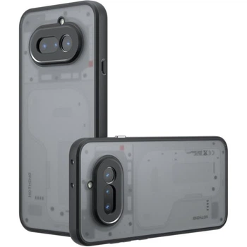 Защитный чехол Deexe Matte Skin для Nothing Phone (4a) - Transparent Black