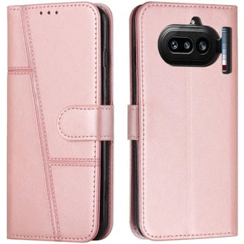 Чохол-книжка з застібкою UniCase Jet Cover для Nothing Phone (4a) - Rose Gold