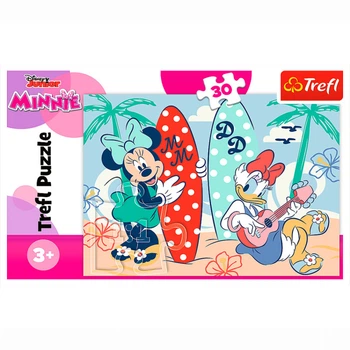 Пазл Trefl «Цветная Минни» 30 элементов 18302 Mickey Mouse