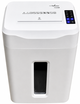 Уничтожитель документов shredMARK 1535M - профессиональный офисный шредер с уровнем защиты DIN 66399 P-5 для безопасной утилизации важных бумаг и данных