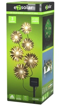 Уличная гирлянда LED EzSolar Flower солнечная аккумуляторная гирлянда