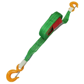 Буксировочный ремень Load-Tech 10 т, 5 м (крюк-крюк) с мешочком для хранения