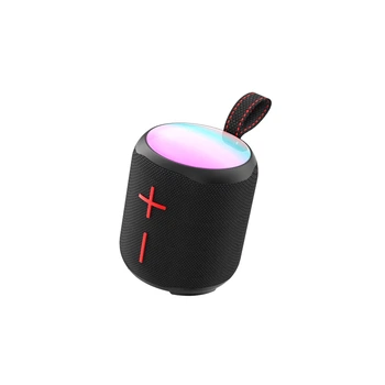 Портативная Bluetooth колонка FONENG M3 Bass беспроводная акустика с мощным басом LED подсветкой Bluetooth 5.4 IPX-5 колонка для телефона ноутбука ПК iPhone Samsung Xiaomi музыкальная блютуз колонка для дома улицы и отдыха