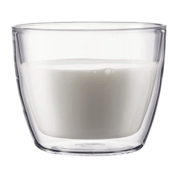 Набор кружек с двойными стенками, прозрачные, 0,45 л, 2 предмета, Bistro Bodum