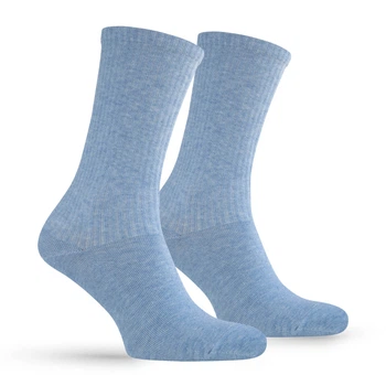Шкарпетки Premier Socks Блакитний меланж з високою резинкою, однотоні,унісекс, розм. 36-39