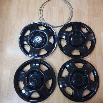 Колпаки R14 для авто АвтоВАЗ черные 4 шт